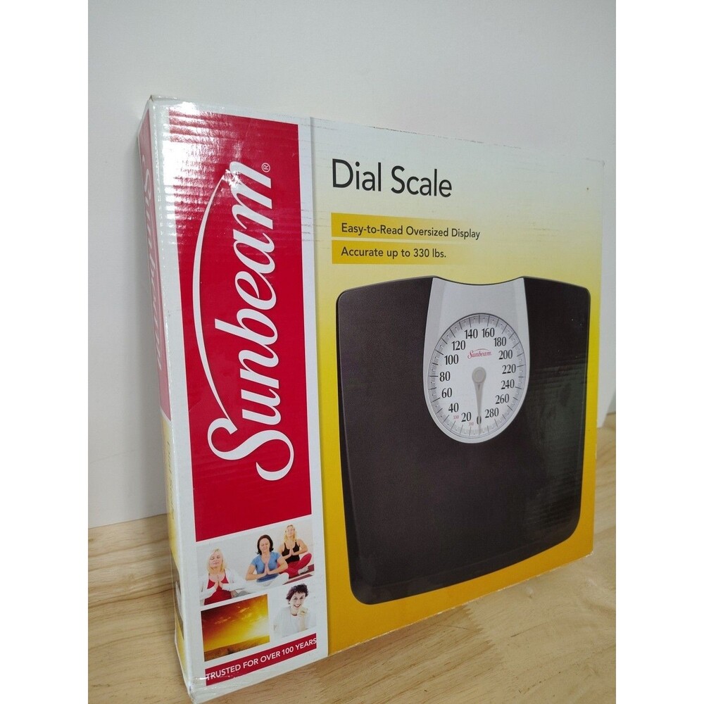 Sunbeam SAB602-05 Full View Dial Analog Scale Dial Scale Oversize Display